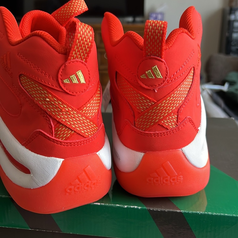Adidas crazy 8 Kobe addition size 13 1/2 orange n bronze - Picture 3 of 8